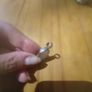 Silver mother of pearl pendant Image 4
