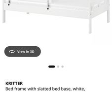 child's bed frame