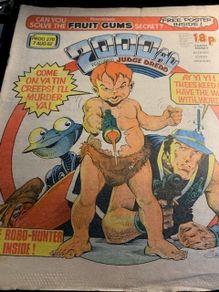 2000 AD Featuring Judge Dredd Prog 276- 7th Aug 1982- IPC Magazines