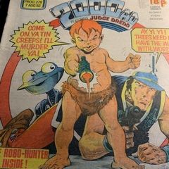 2000 AD Featuring Judge Dredd Prog 276- 7th Aug 1982- IPC Magazines