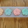 Rosette Decorative Soaps x 4 for Sale Image 3