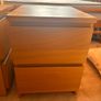 2 x bedside lockers Image 2