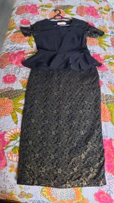 Darcy peplum dress