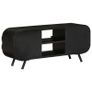 TV Cabinet 110x30x45 cm Solid Reclaimed Wood Image 3