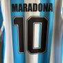 Argentina AFA Retro Football Shirt Blue White Image 3