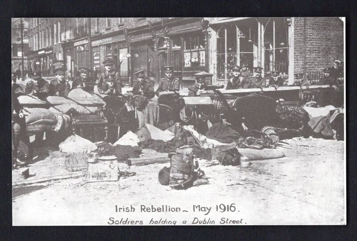 1991 Ireland 7 different Reproduction postcards linked to 75th Anniversary of the Easter Rising 1961-1991 Mint