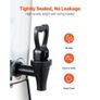 Beverage Dispenser, 8L Drink Dispenser for Parties, Stainless Steel + Plastic Juice Dispensers with Spigot Ice Chamber Image 6
