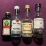 Hennessy Cognac Gin vodka whiskey empty mini Bottle Hennessy Cognac absolut vodka belveder gin Bombay whiskey Jack Daniels belveder paddy powers Jameson bacardi jagermeister Empty Bottles Image 3