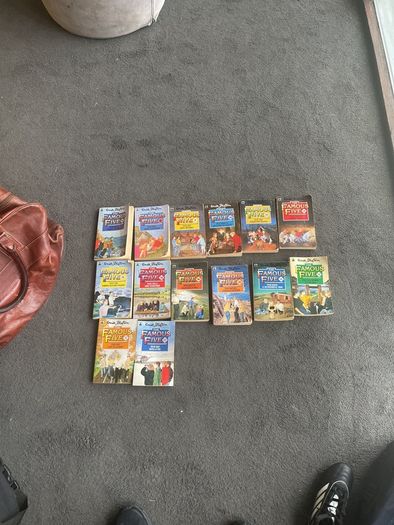 Enid Blyton The Famous Five Vintage Paperback Books x14