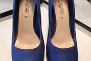 New Look Royal Blue Court Shoes Size 6