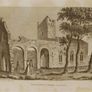 Dunmore Abbey Galway 1793 Antique Print Image 2