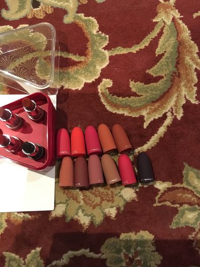 Set of Mac Lipsticks - 11 items