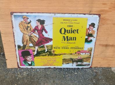 The Quiet Man Metal sign