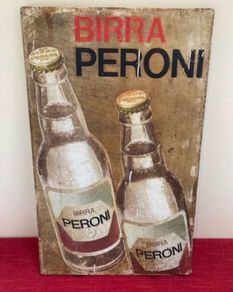 Peroni Beer 50's/60's Metal Sign