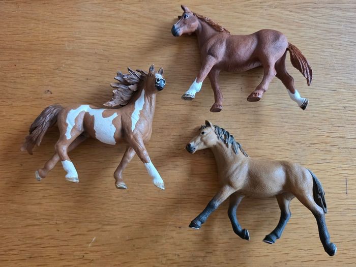 Schleich horses and foals