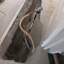Portuguese limestone fireplace and gas fire Image 10