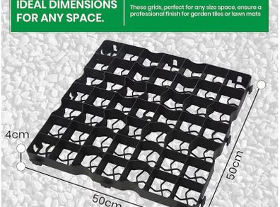 Gravel Grid Shed Base & Plastic Grids