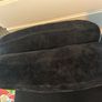 Black single couch pull out bed Image 3