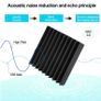 48 Pack Acoustic Foam Panel Wedge Studio Soundproofing Wall Tiles 12" X 12" X 1"(FREE POSTAGE) Image 3