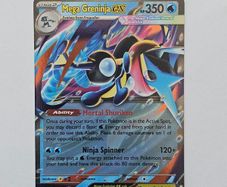 Mega Greninja ex 022/086 Double Rare Pokemon Chaos Rising