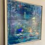 Large Framed Original Seascape in Abstract by Artist Irish Art Original Art Abstract Art Image 6