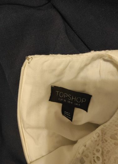 Topshop White Dress