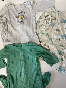M&S 3 pack Winnie the Pooh babygrows