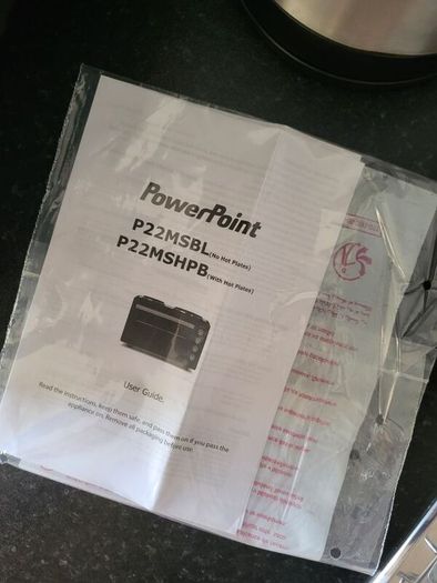 PowerPoint Mini Oven & Grill (like NEW)
