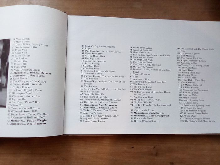 Dublin 1988 Millennium Memories Book