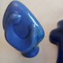 Vintage Achill Studio Pottery Cross & Religious Status Image 2
