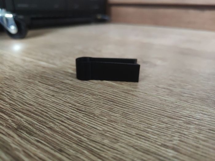 Cable clip organiser for ikea desk