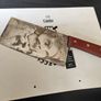 Cleaver Knife Engraved By Di'Casteel Image 5