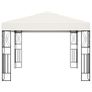 Gazebo 3x3 m Cream Fabric Image 2