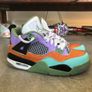 air jordan 4 seafoam lookalikes custom(GS) size 5.5uk btw Image 2