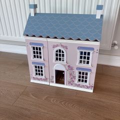 wooden dollhouse