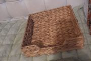 wicker napkin holder