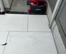 Outdoor Porcelain paving slabs Berg White