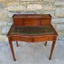 Edwardian Mahogany writing desk. Image 2