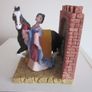 Walt Disney Hand Painted Mulan Resin Bookends. Image 2