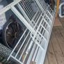 Free White Metal loft bed. Image 2