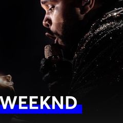 2 x standing tickets for The Weekend  (gold circle)
