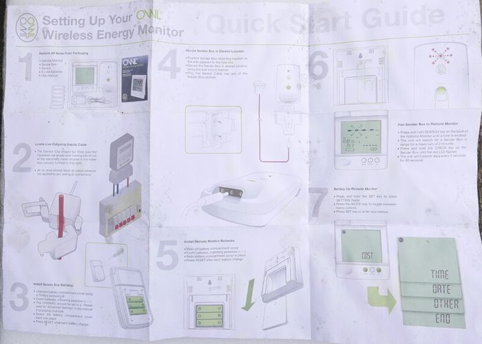 Owl Wireless Electricity Monitor Energy Usage Meter NEW Boxed