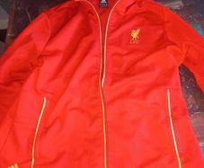vintage liverpool pre match tracksuit 2009