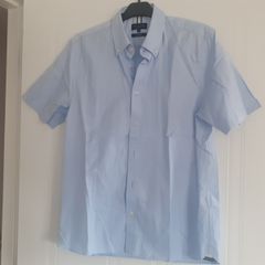 Short sleeve blue short (Ted Baker regular fit M)