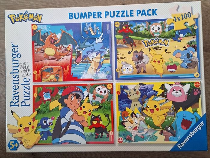 Pokemon jigsaw 4x100 piece