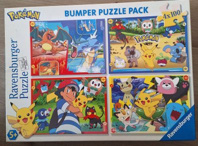 Pokemon jigsaw 4x100 piece