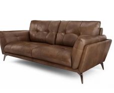 3-seater leather sofa
