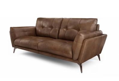 3-seater leather sofa