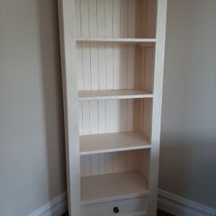 Danube Oak Bookcase Display Unit