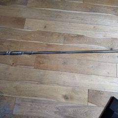 Silver curtain pole